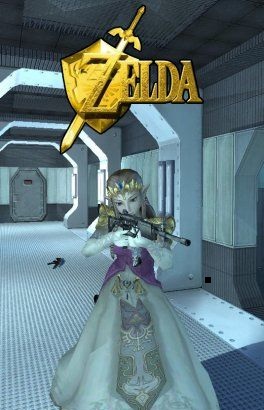 Женский скин Zelda для CS:Source