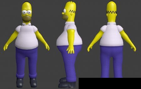 Мужской скин S-Low Homer для CS:Source